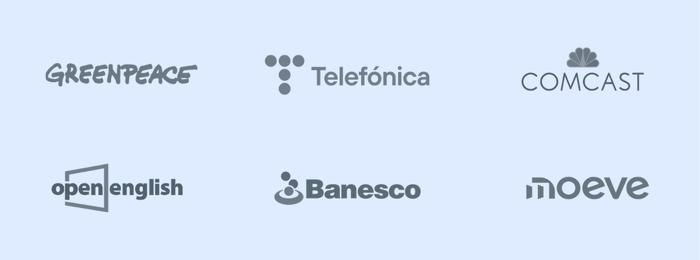 Logos de clientes y partners de CWS