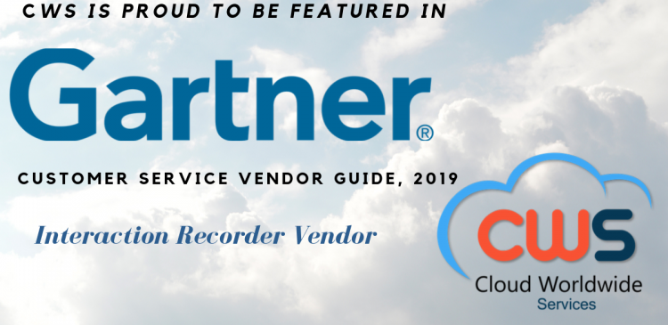 Gartner lists Cloud Worldwide Services in Customer Service Technology Vendor Guide 2019